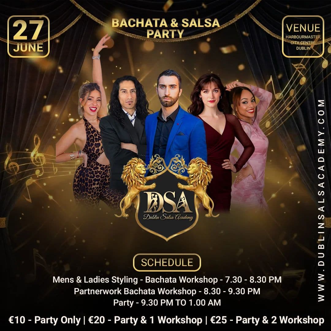 BACHATA & SALSA PARTY - mixed event