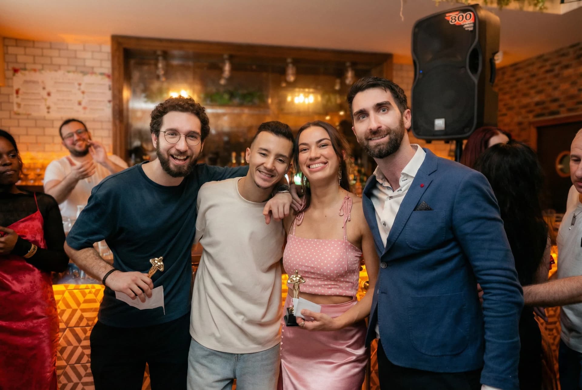 Pedro and Jessica - Best Leader and Follower winners