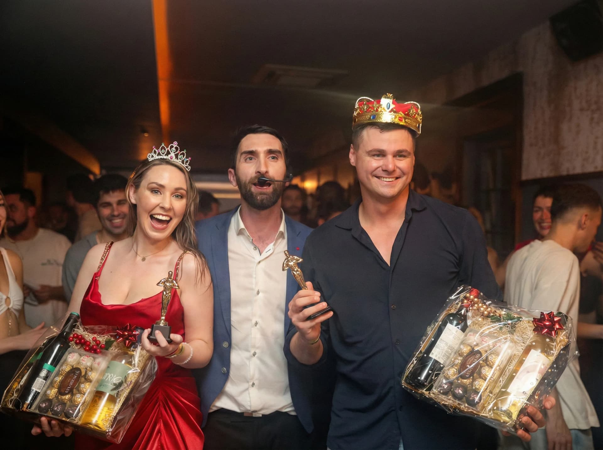 Winners of the Best Dressed competition