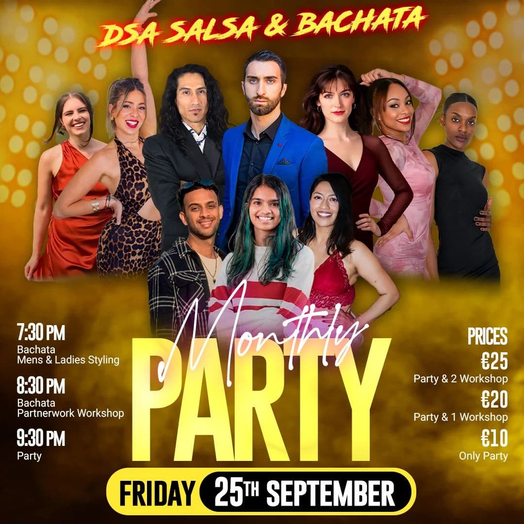 Bachata & Salsa Party September 2026