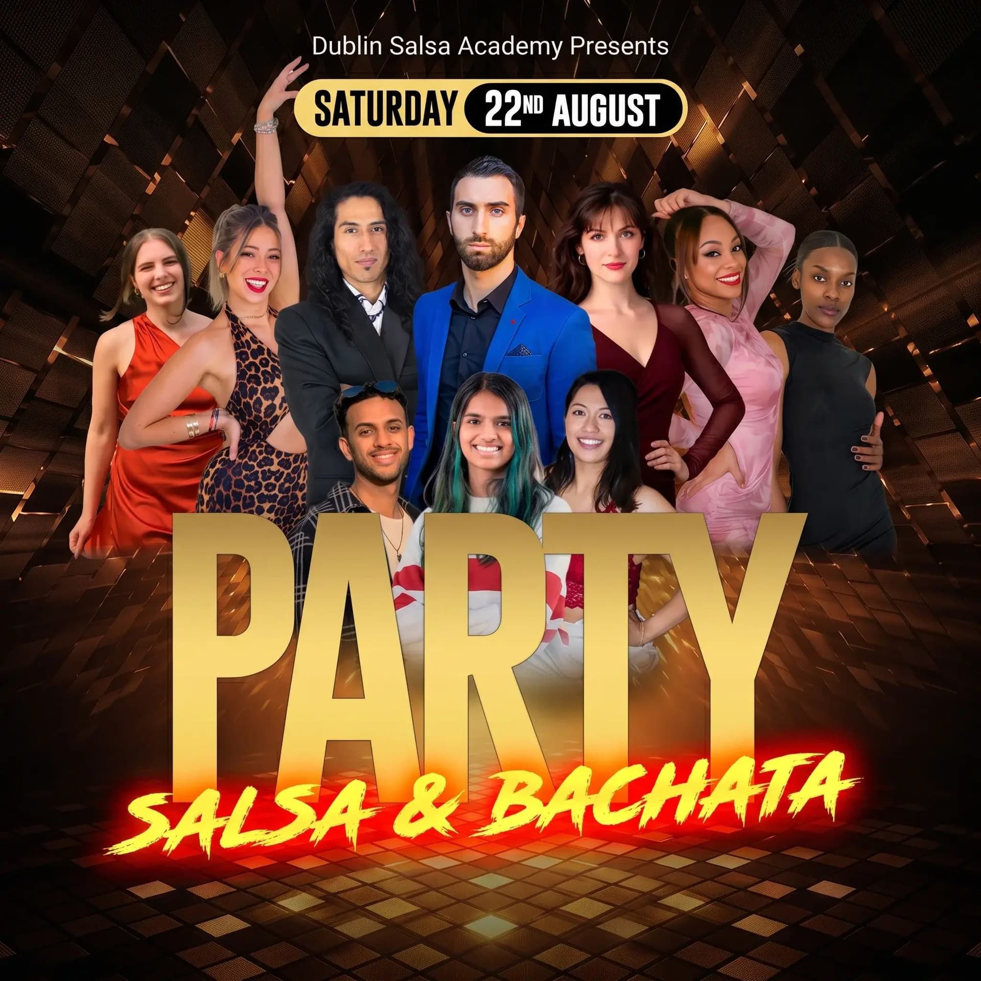 Bachata & Salsa Party August 2026