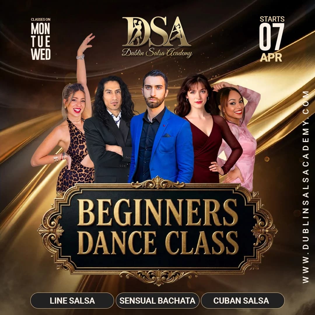 Beginner Cuban Salsa Classes in Dublin - salsa event