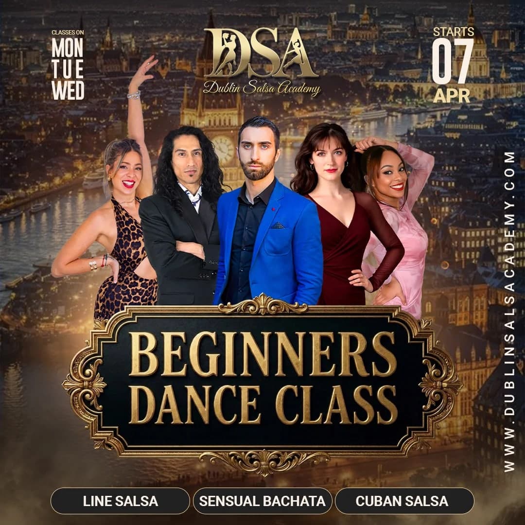 Beginner Sensual Bachata Classes in Dublin - bachata event